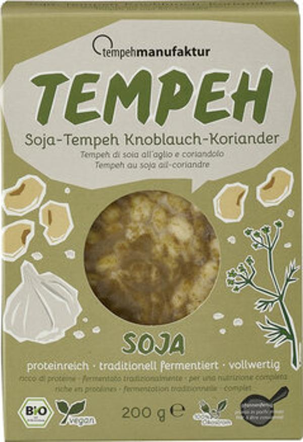 Produktfoto zu Tempeh Soja Knoblauch-Koriander