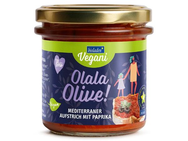 Produktfoto zu Vegani Brotaufstrich Olala Olive
