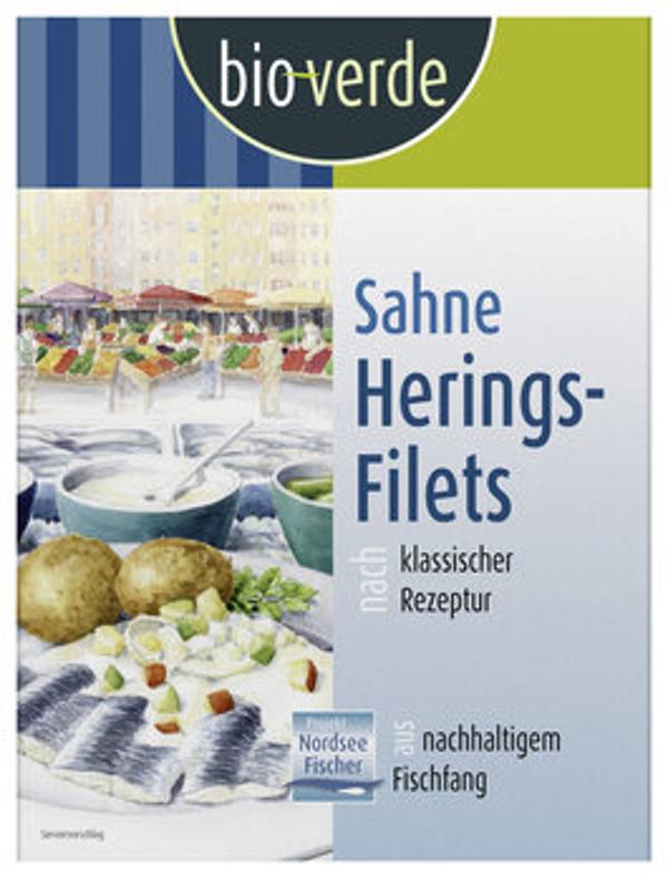 Produktfoto zu Sahne-Herings-Filets
