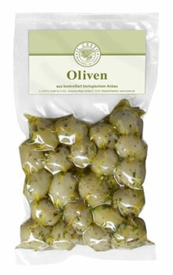 Produktfoto zu Grüne Oliven mariniert o Stein