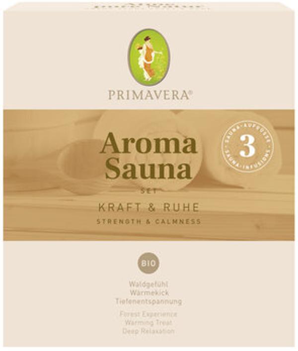 Produktfoto zu Aroma Sauna Set Kraft und Ruhe