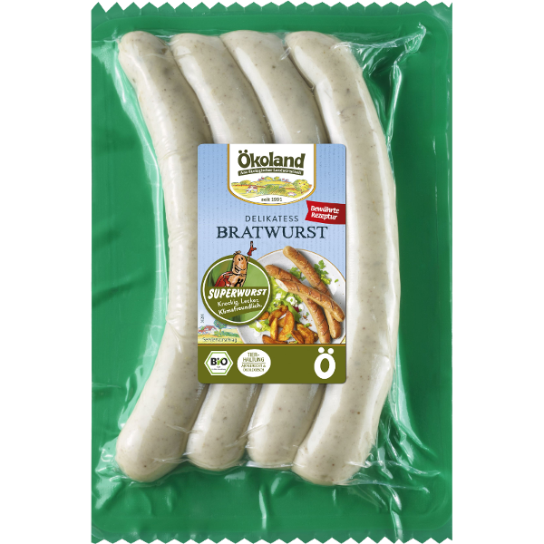 Produktfoto zu Delikatess Bratwurst, 4 Stück