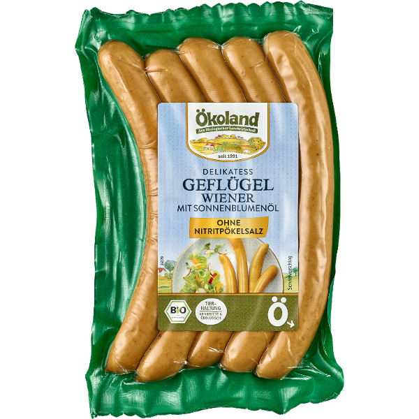 Produktfoto zu Geflügel Wiener (5 Stück)
