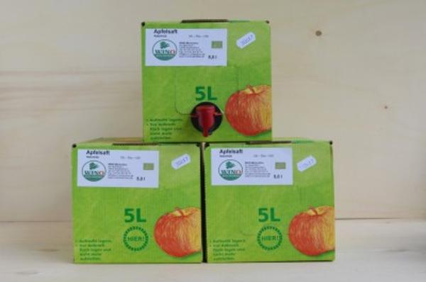 Produktfoto zu Saftbox 5l Apfel _Streuobst