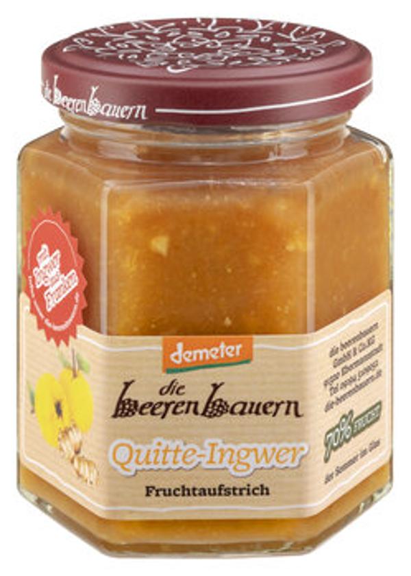 Produktfoto zu Quitte-Ingwer-Fruchtaufstrich