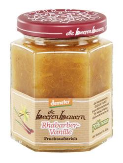 Rhabarber-Vanille-Fruchtaufstrich