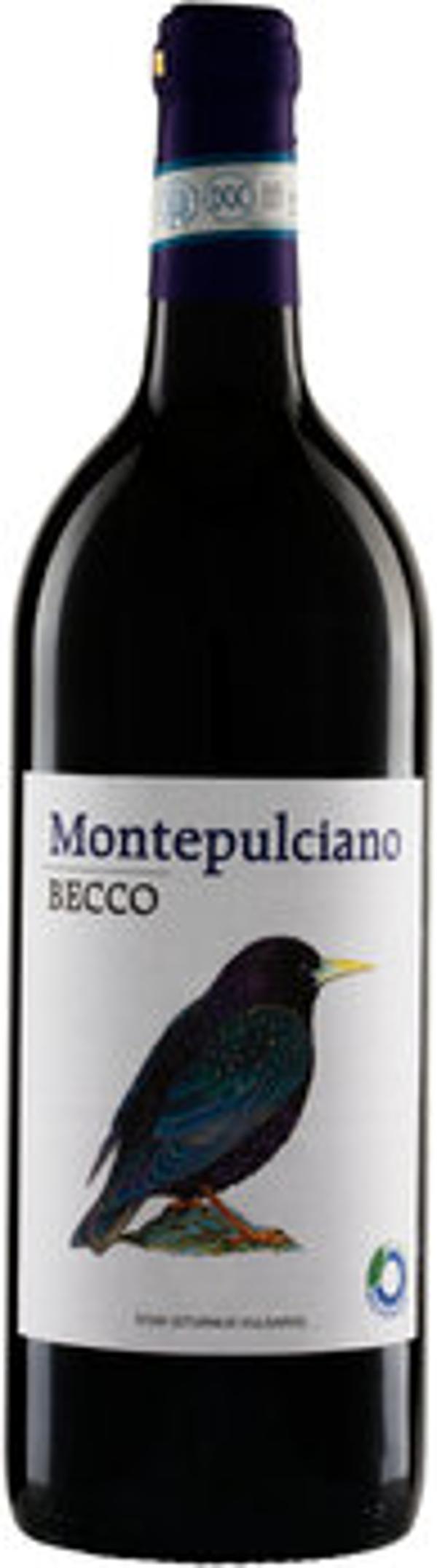 Produktfoto zu Becco Montepulciano rot