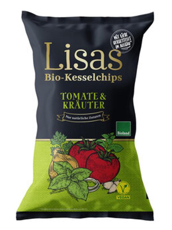 Produktfoto zu Lisas Kesselchips Tomate & Kräuter