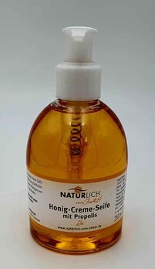 Produktfoto zu Honig-Creme-Seife mit Propolis