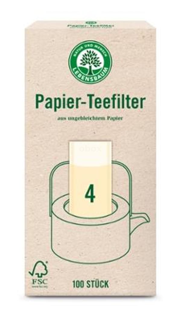 Produktfoto zu Tee - Papierfilter Gr. 4