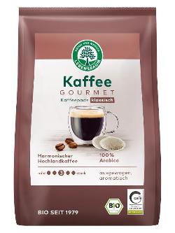 Gourmet Kaffee Crema klassik Pads 18 Stk.