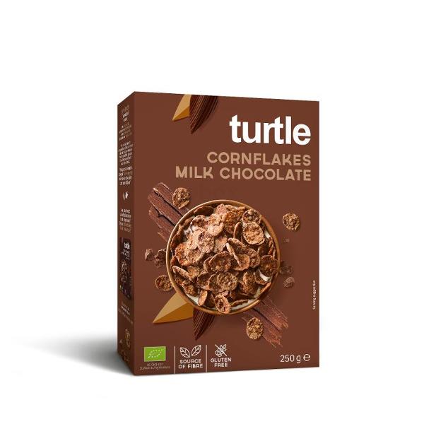 Produktfoto zu Turtle Schoko-Cornflakes hell 250g
