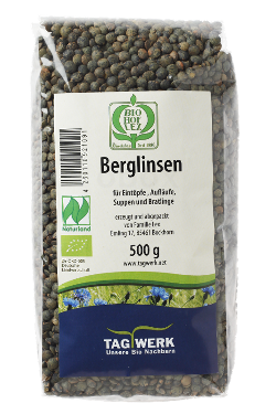 Berglinsen aus Bayern, 500g