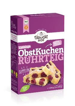 Backmischung Obstkuchen Rührteig 400g