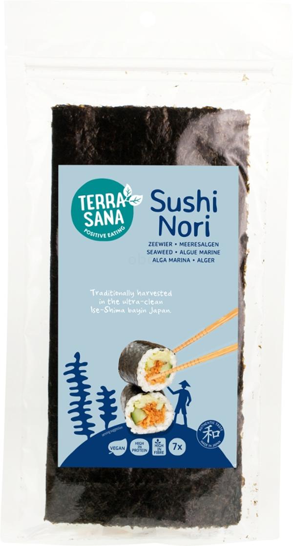 Produktfoto zu Sushi Nori 6 Blätter geröstet, 15g