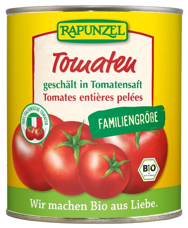 Produktfoto zu Tomaten geschält Familiengröße 800g
