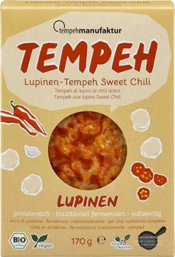Produktfoto zu Lupinen-Tempeh Sweet Chili 170g