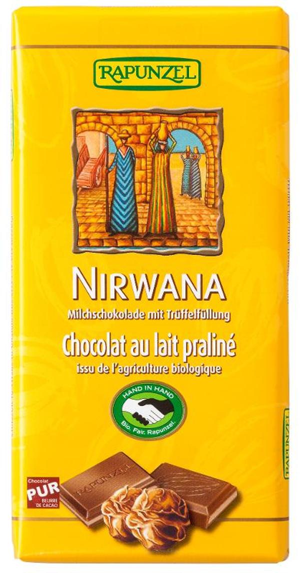 Produktfoto zu Nirwana Milchschokolade mit Praliné-Füllung 100g