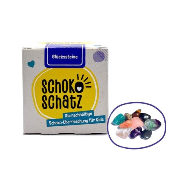 Produktfoto zu SchokoSchatz für Kids "Glückssteine"