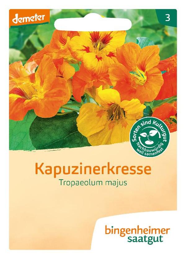 Produktfoto zu Saatgut, Kapuzinerkresse