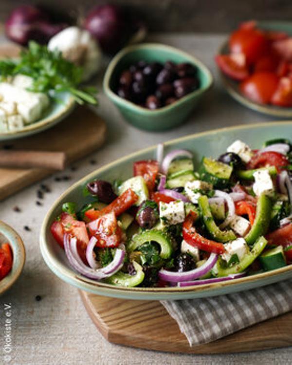 Produktfoto zu Rezept Griechischer Bauernsalat