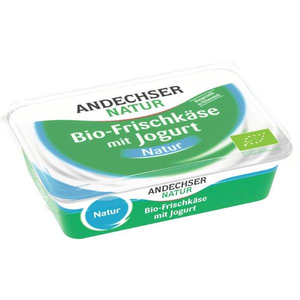 Produktfoto zu Andechser Frischkäse mit Joghurt, natur, 175g