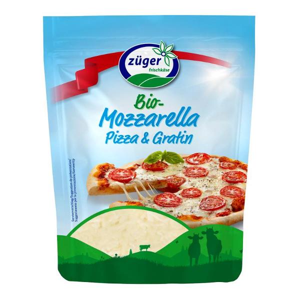 Produktfoto zu Mozzarella gerieben, 150g