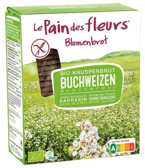 Produktfoto zu Blumenbrot Buchweizen glutenfrei