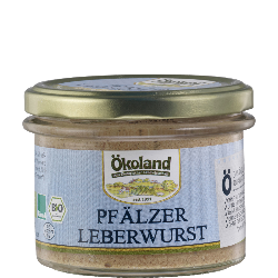 Pfälzer Leberwurst Gourmet Qualität 160g