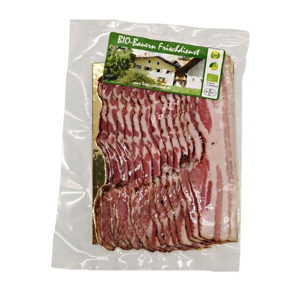 Produktfoto zu Bacon geschnitten 100g