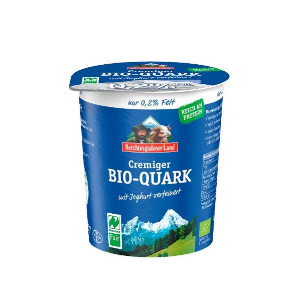 Produktfoto zu Cremiger Quark 0,2%, 350g