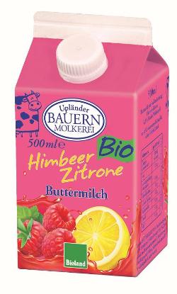 Buttermilch Himbeer-Zitrone, 500ml
