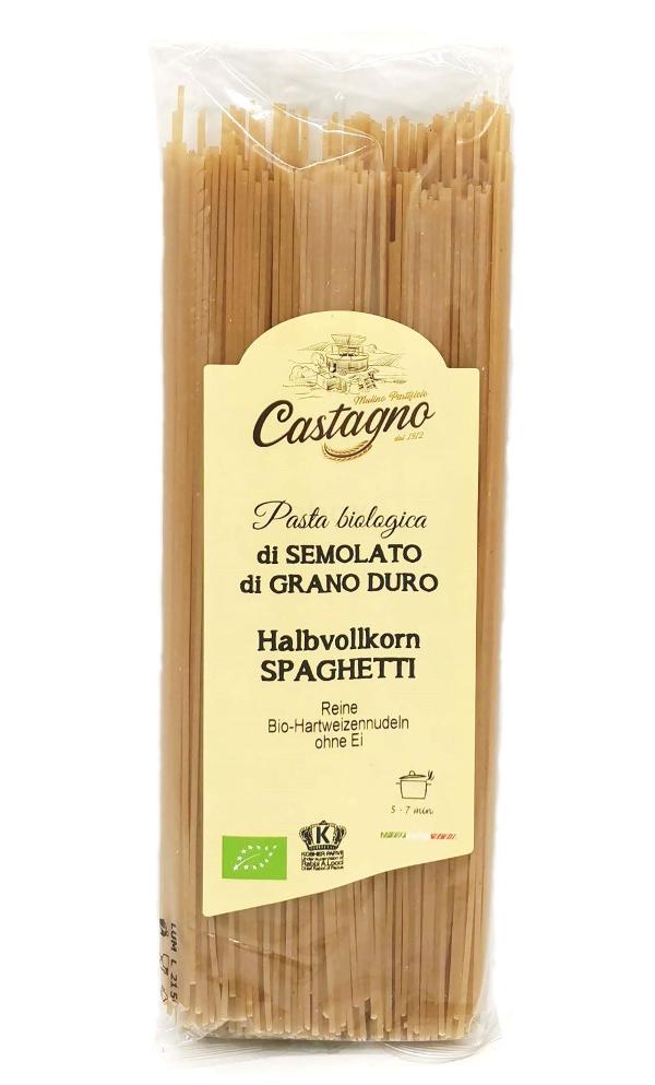 Produktfoto zu Spaghetti 500g Halbvollkorn