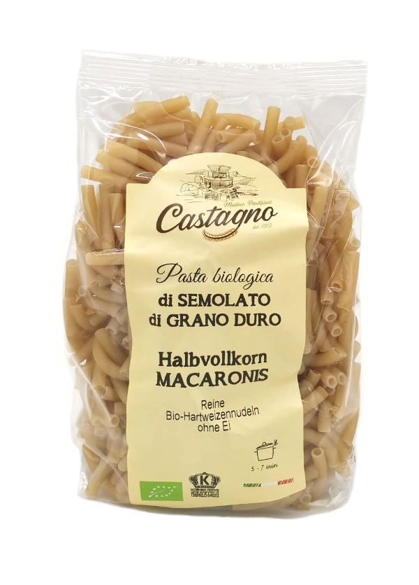 Produktfoto zu Macaroni Halbvollkorn 500g