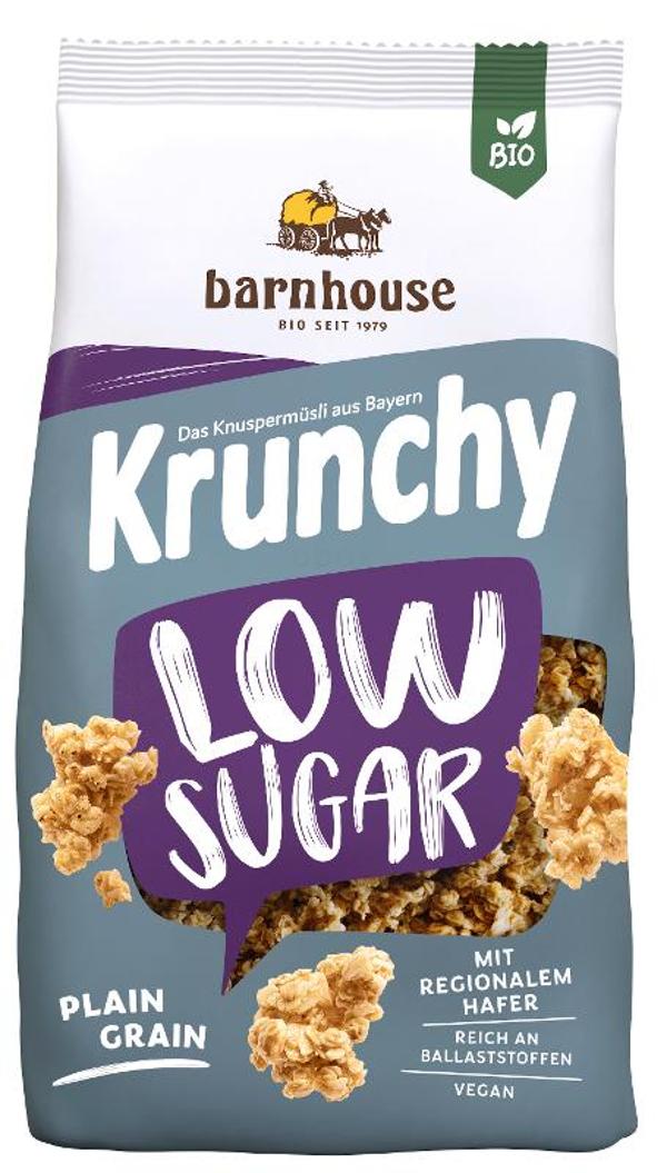 Produktfoto zu Krunchy Low Sugar Plain Grain, 375g