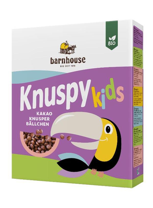 Produktfoto zu Knuspy Kids Kakao-Knusperbällchen 250g