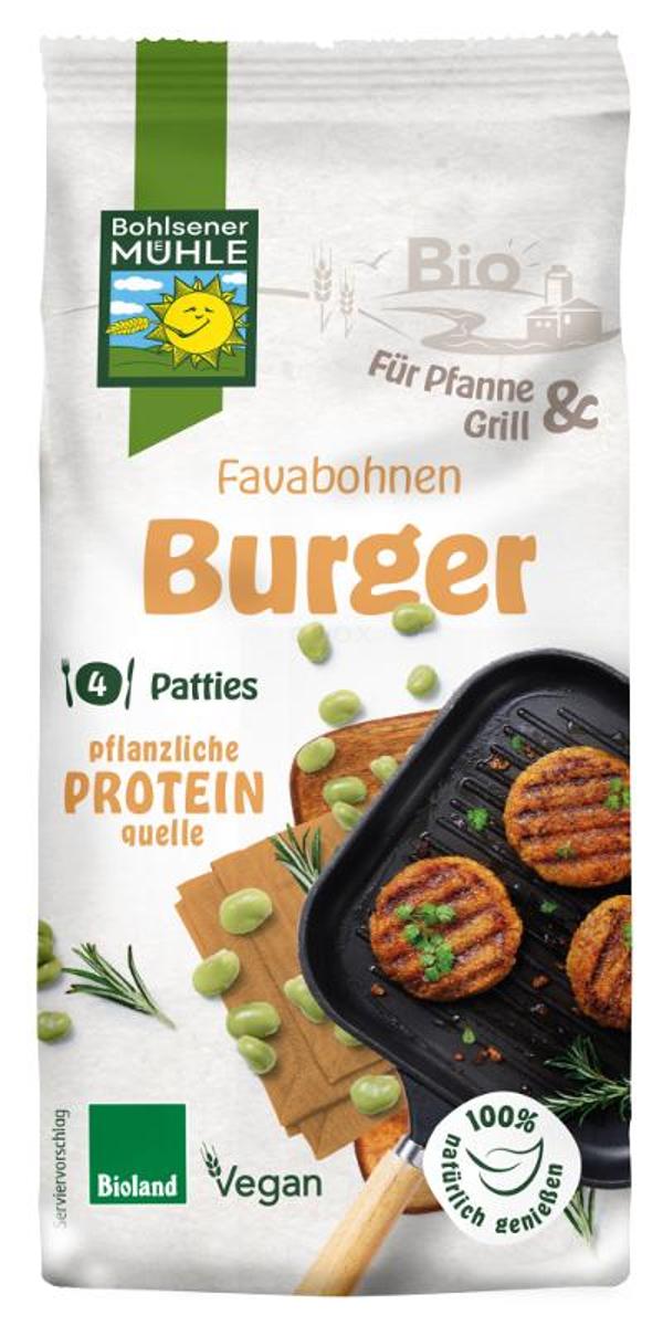Produktfoto zu Favabohnen Burger, 165g