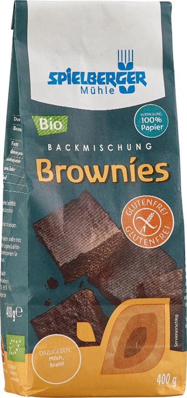 Produktfoto zu Backmischung Brownies glutenfrei, 400g