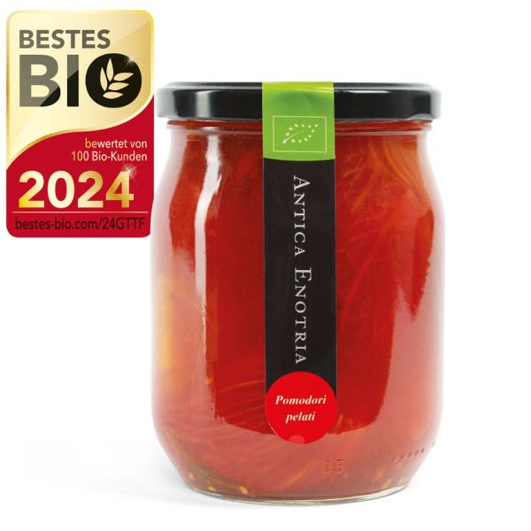 Produktfoto zu Geschälte Tomaten 580 ml