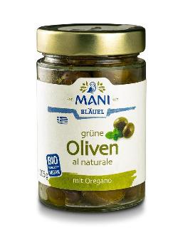 Grüne Oliven al Naturale, 205g