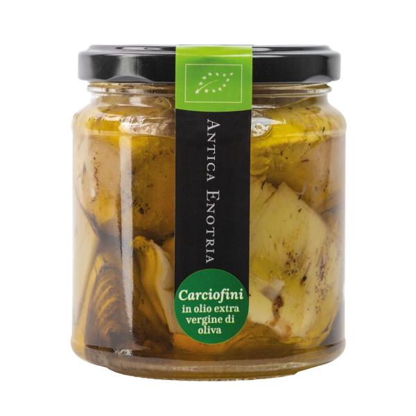 Produktfoto zu Gegrillte Artischocken in Olivenöl, 314 ml