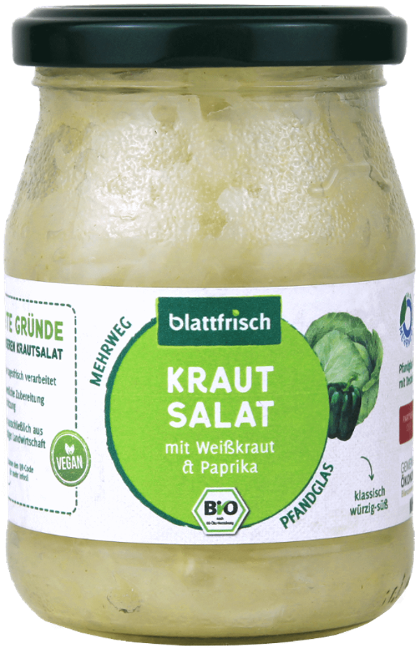 Produktfoto zu Krautsalat im Glas, 250g
