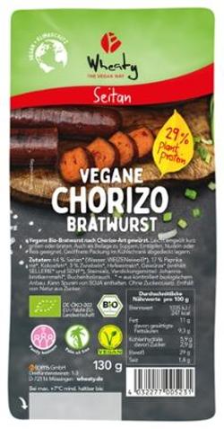 Vegane Chorizo Bratwurst 130g