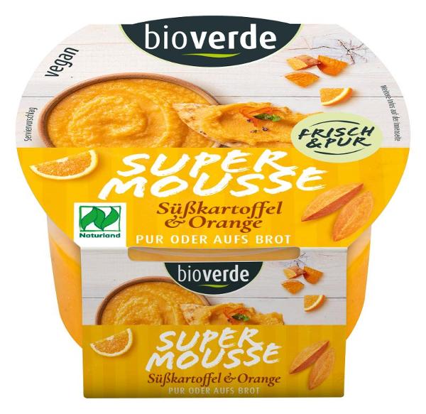 Produktfoto zu Super Mousse Süßkartoffel-Orange 150g