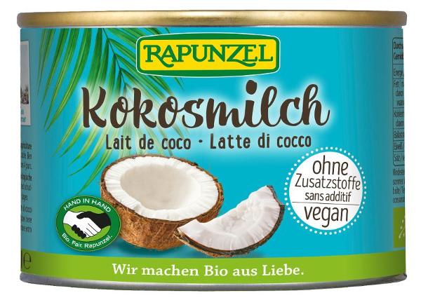 Produktfoto zu Kokosmilch 200ml, Rapunzel