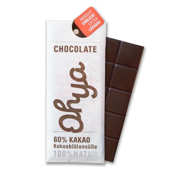 Produktfoto zu Schokolade OHYA 60% Kakao, 70g
