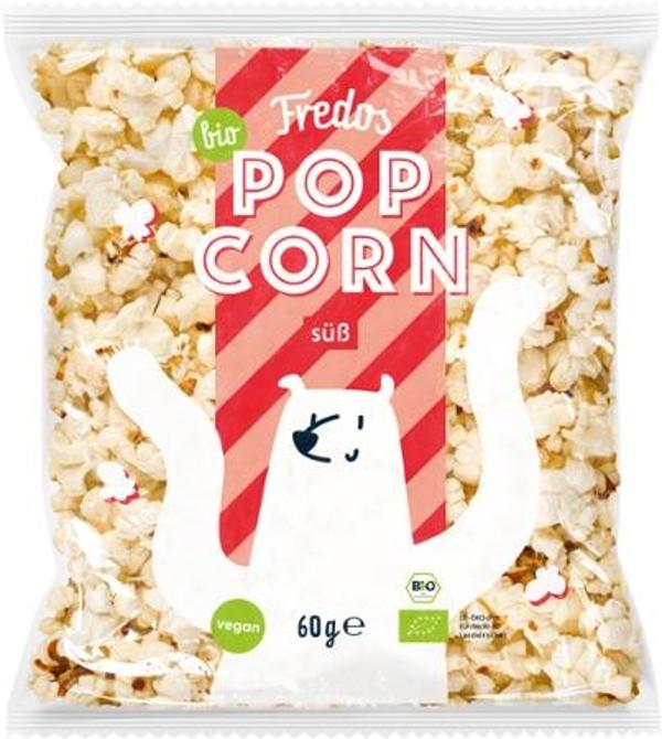 Produktfoto zu Popcorn süß, 60g, Fredos