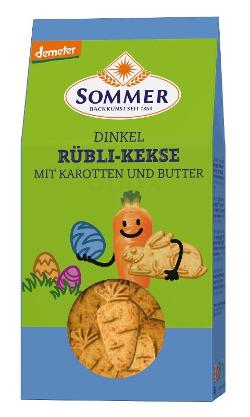 Dinkel Rübli-Kekse mit Karotten und Butter, 150g