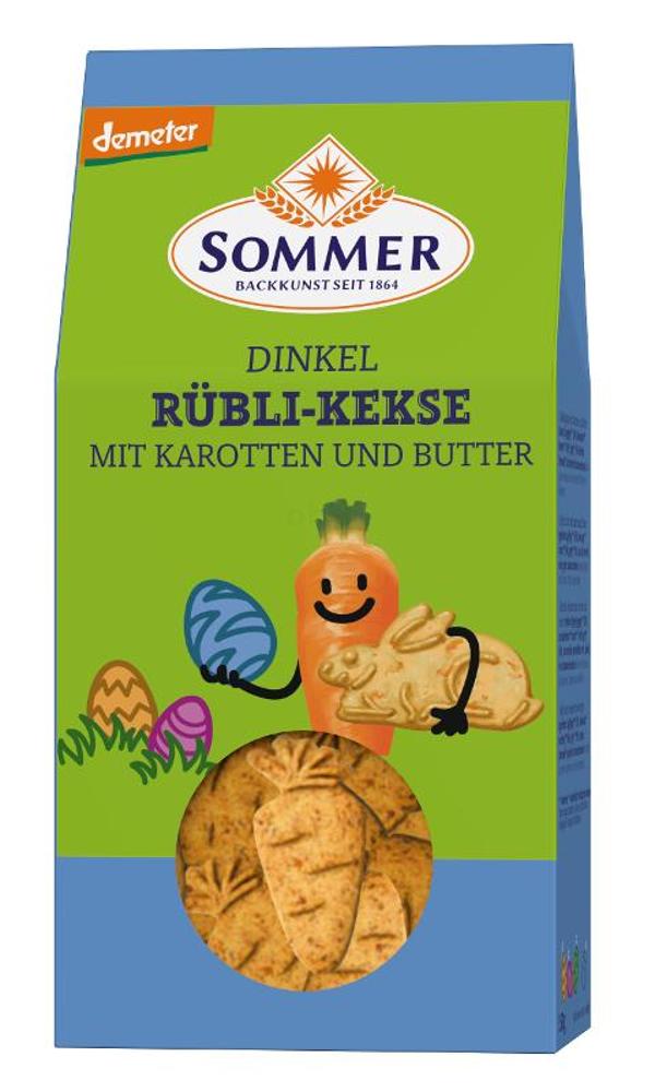 Produktfoto zu Dinkel Rübli-Kekse mit Karotten und Butter, 150g