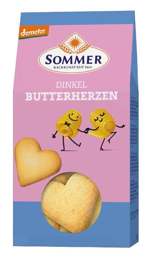 Produktfoto zu Butter-Herzen Dinkel